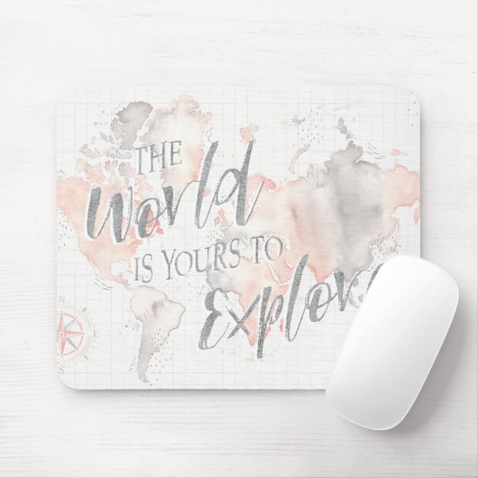 Geweldige wereld I Muismat (Met muis)