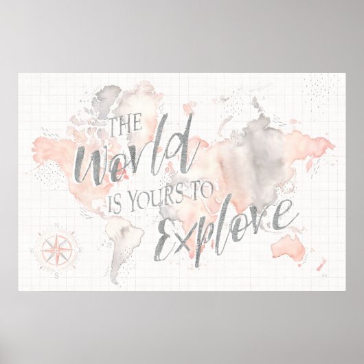 Geweldige wereld I Poster (Voorkant)