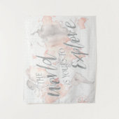 Geweldige wereld I Wandkleed (Voorkant)