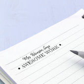 Geweldige werk | Aangepaste leraren Zelfinktende Stempel