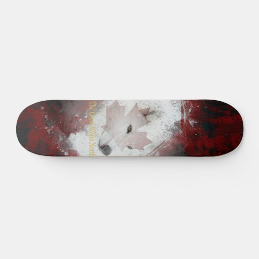 geweldige white north beta skateboard (Horizontaal)