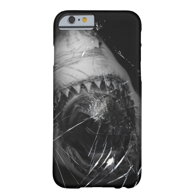 Geweldige White Shark Attack iphone 6 cover (Achterkant)