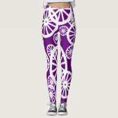 Geweldige Wiel Cirkel Patroon Leggings (Voorkant)