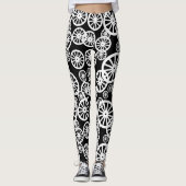 Geweldige Wiel Cirkel Patroon Leggings (Voorkant)