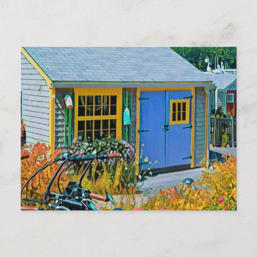 Geweldige Wieler Schildering Briefkaart (Voorkant)