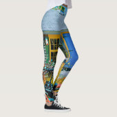 Geweldige wielschilderen leggings (Rechts)