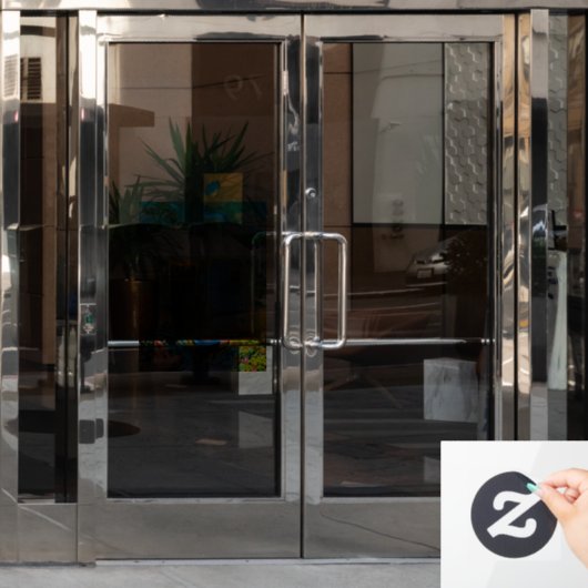 Geweldige wielschilderen raamsticker (Kantoordeur)