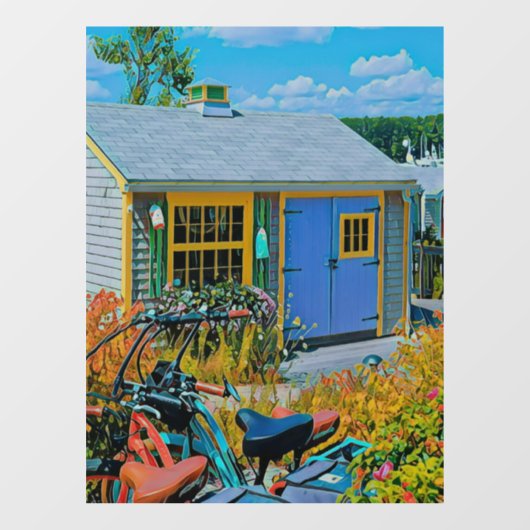 Geweldige wielschilderen raamsticker (Vel)