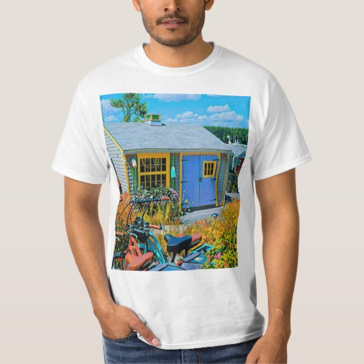 Geweldige wielschilderen t-shirt (Voorkant)