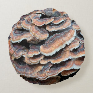 Geweldige wilde paddenstoel kussen! rond kussen