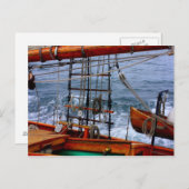 Geweldige wind briefkaart (Voorkant / Achterkant)