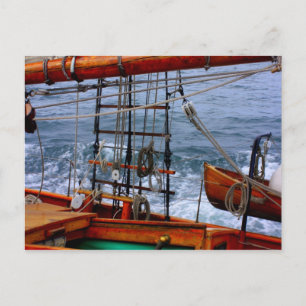 Geweldige wind briefkaart