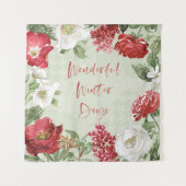 Geweldige winterdagen wandkleed (Voorkant (horizontaal))