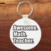 Geweldige Wiskunde leraar Sleutelhanger (Voorkant)