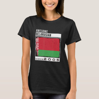 Geweldige Wit-Russisch sinds 2005 Wit-Russisch 17e T-shirt