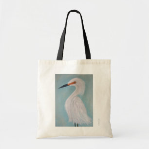 Geweldige, witte, fijne tekenverf tote bag
