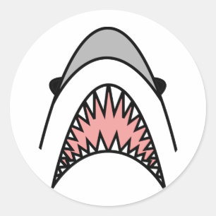 geweldige witte hype. ronde sticker