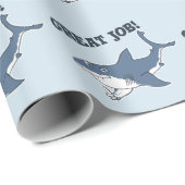 geweldige witte klus grappig cartoon cadeaupapier (Rol Hoek)