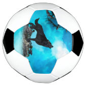 Geweldige wolf voetbal (Gedraaid)