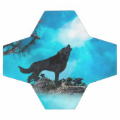 Geweldige wolf voetbal (Enkel)