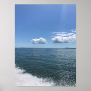 Geweldige wolkenfoto poster