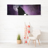 Geweldige wolven spandoek (Insitu)