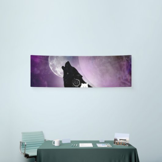 Geweldige wolven spandoek (Beurs)