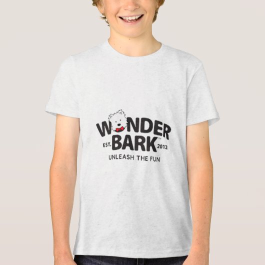 Geweldige Wonder Bark-kleding Tri-Blend Shirt (Voorkant)