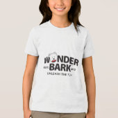 Geweldige Wonder Bark-kleding Tri-Blend Shirt (Voorkant)