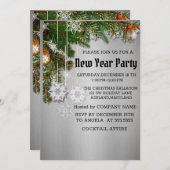 Geweldige, wonderbaarlijke nieuwjaarsuitnodiging kaart (Voorkant / Achterkant)