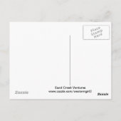 Geweldige Wyoming. Briefkaart (Achterkant)