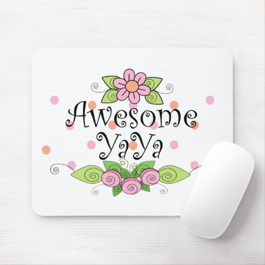 Geweldige YaYa T-Shirt Muismat (Met muis)