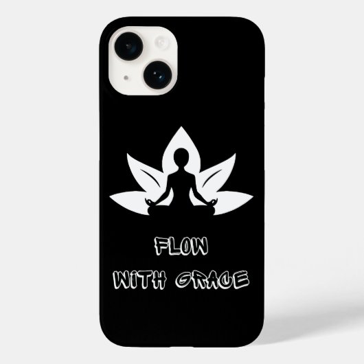 Geweldige yoga-telefoonhoesjes Case-Mate iPhone case (Achterkant)