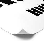 Geweldige zanger poster (Hoek)