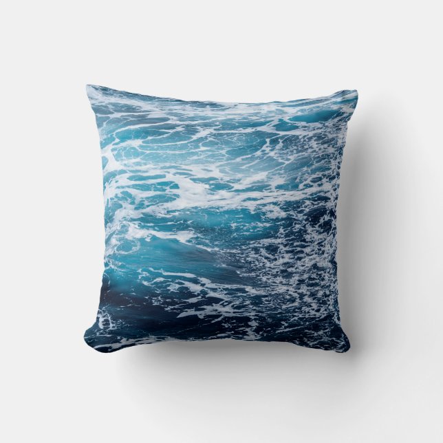 Geweldige Zee Waves | Beste cadeau voor liefhebber Kussen (Voorkant)