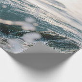 Geweldige Zee Waves | Beste cadeau voor natuur lie Cadeaupapier (Hoek)