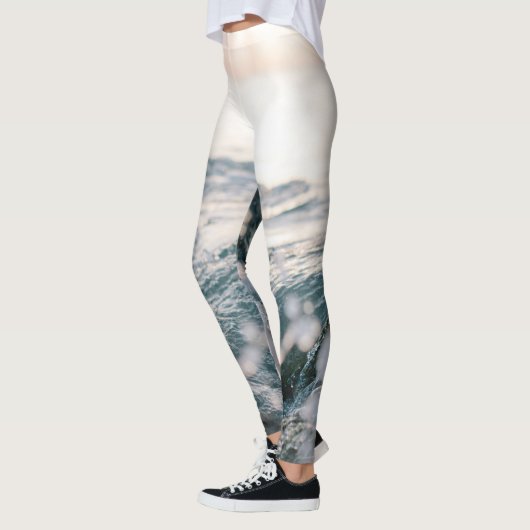 Geweldige Zee Waves | Beste cadeau voor natuur lie Leggings (Links)