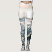 Geweldige Zee Waves | Beste cadeau voor natuur lie Leggings (Voorkant)
