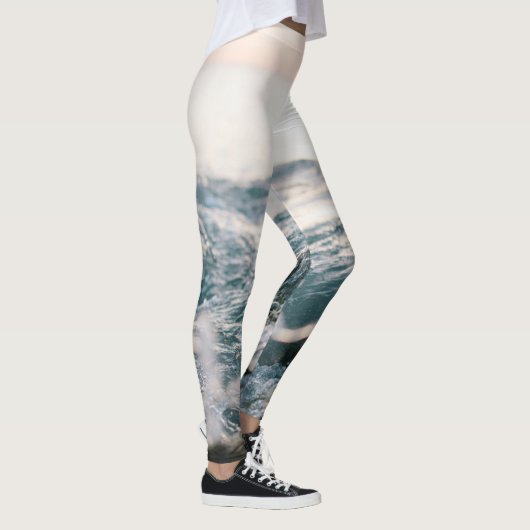 Geweldige Zee Waves | Beste cadeau voor natuur lie Leggings (Rechts)