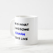 geweldige zeeman koffiemok (Voorkant links)
