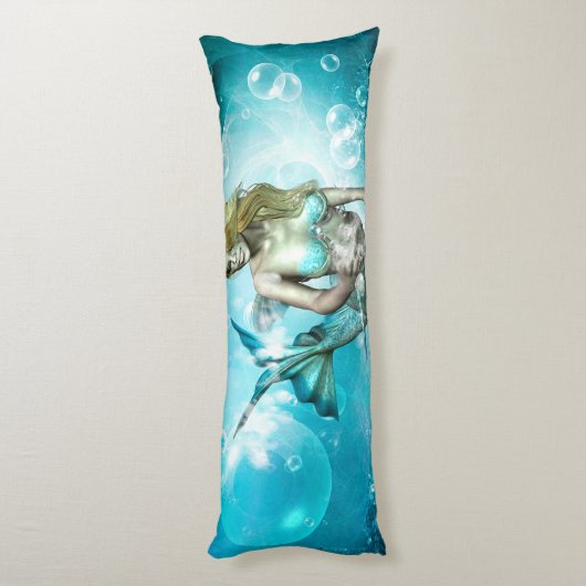 Geweldige zeemeermin lichaamskussen (Achterkant (Verticaal))