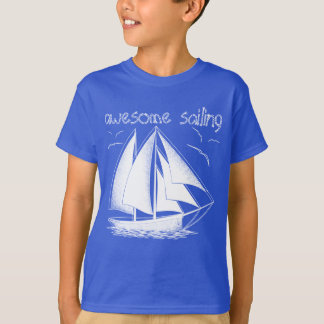 Geweldige zeilen! nautisch, , gepersonaliseerd t-shirt