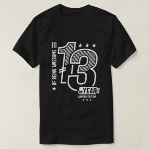 Geweldige zijn 13 jaar - 13 jaar t-shirt
