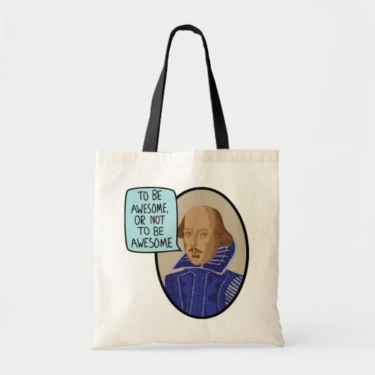 Geweldige zijn of niet Geweldige zijn Tote Bag (Voorkant)
