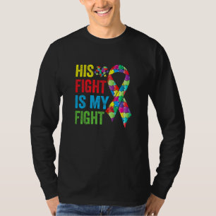 Geweldige zijn strijd is mijn vechtende autisme Aw T-shirt