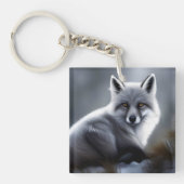 Geweldige zilvervos sleutelhanger (Voorkant)