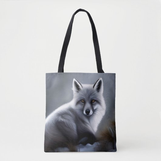 Geweldige zilvervos tote bag (Voorkant)