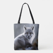 Geweldige zilvervos tote bag (Achterkant)