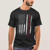 Geweldige zoals mijn dochter American Vaderdag Da T-shirt (Voorkant)