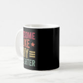 Geweldige zoals mijn dochter Gifts Mannen Funny Fa Koffiemok (Voorkant links)